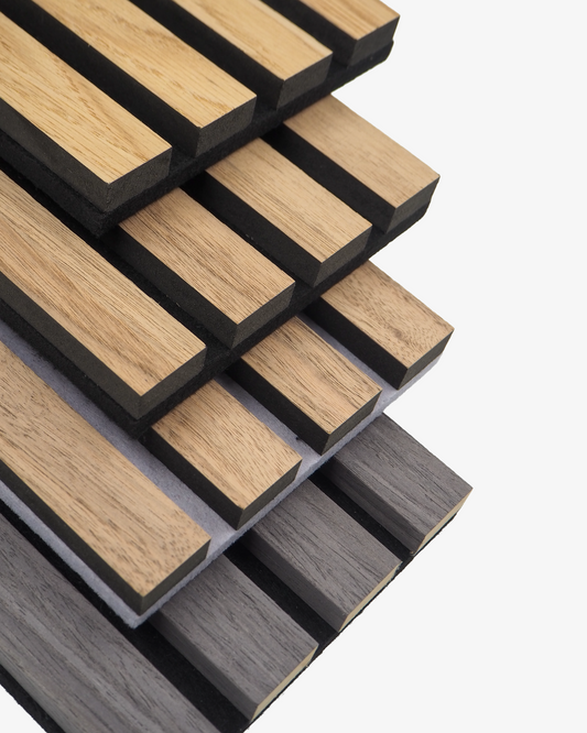 Caixa 4 Amostras | Painéis Acústicos Ripados